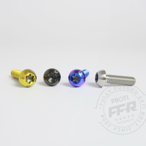 Proti Forged Titanium Windshield Bolt Kit for the BMW M1000RR (2025+) Proti Forged Titanium Windshield Bolt Kit for the BMW M1000RR (2025+)
